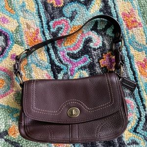 Brown Coach Handbag